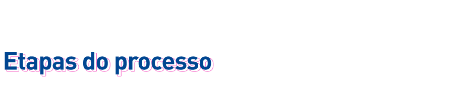 Etapas do processo