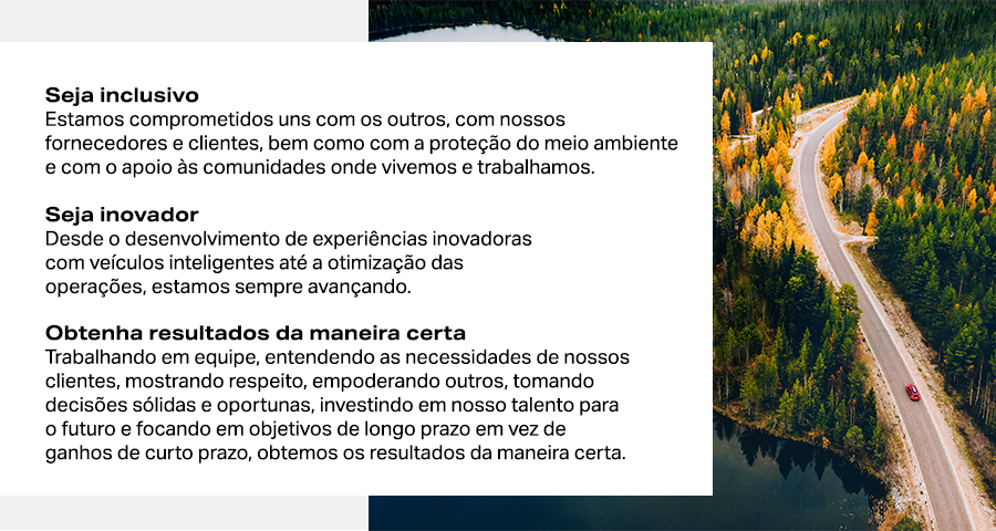 Seja inclusivo. Seja inovador. Obtenha resultados da maneira certa.