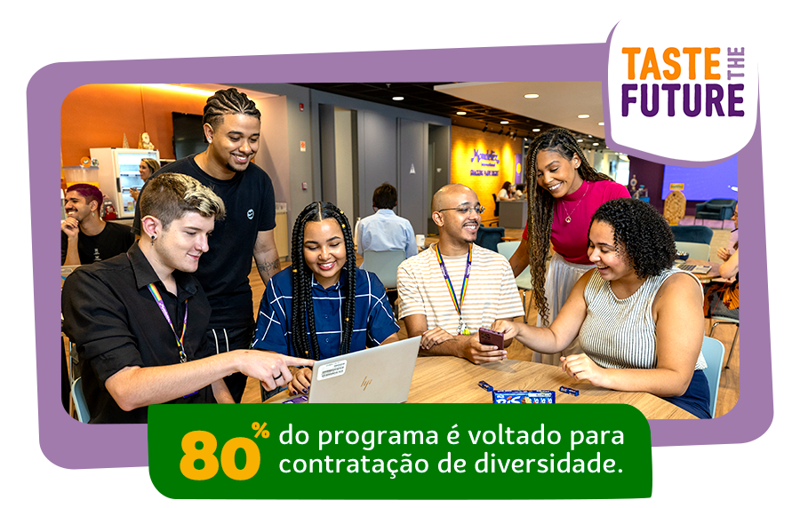 80% das vagas são voltadas para a contratação de diversidade