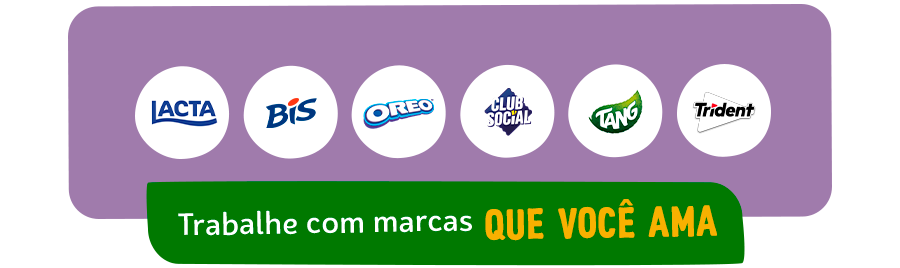 Trabalhe com marcas que você ama