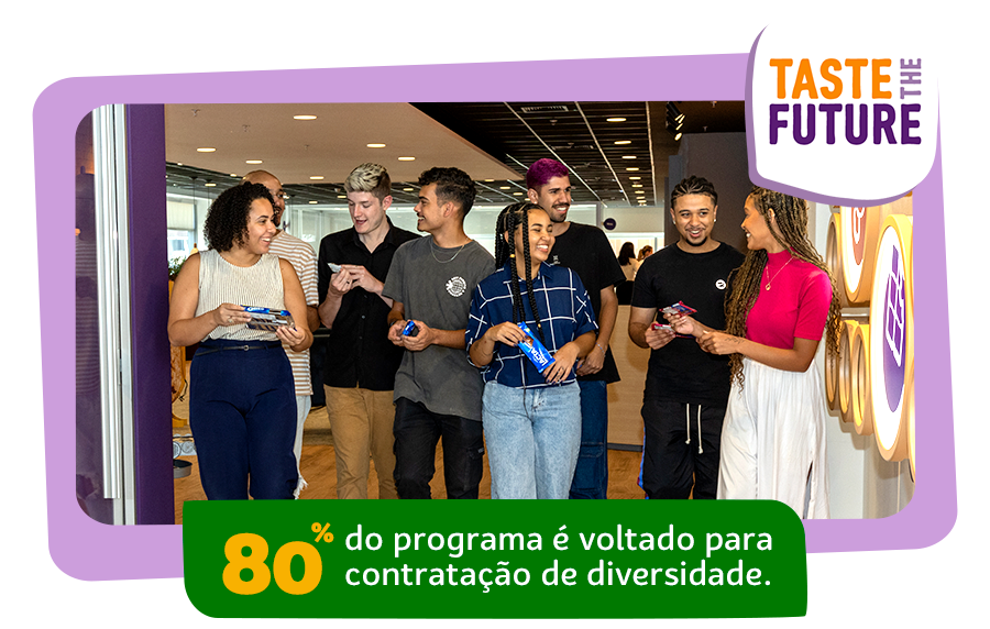 80% das vagas são voltadas para a contratação de diversidade