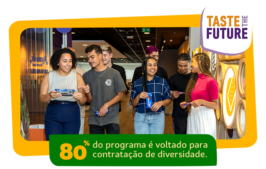 80% das vagas são voltadas para a contratação de diversidade